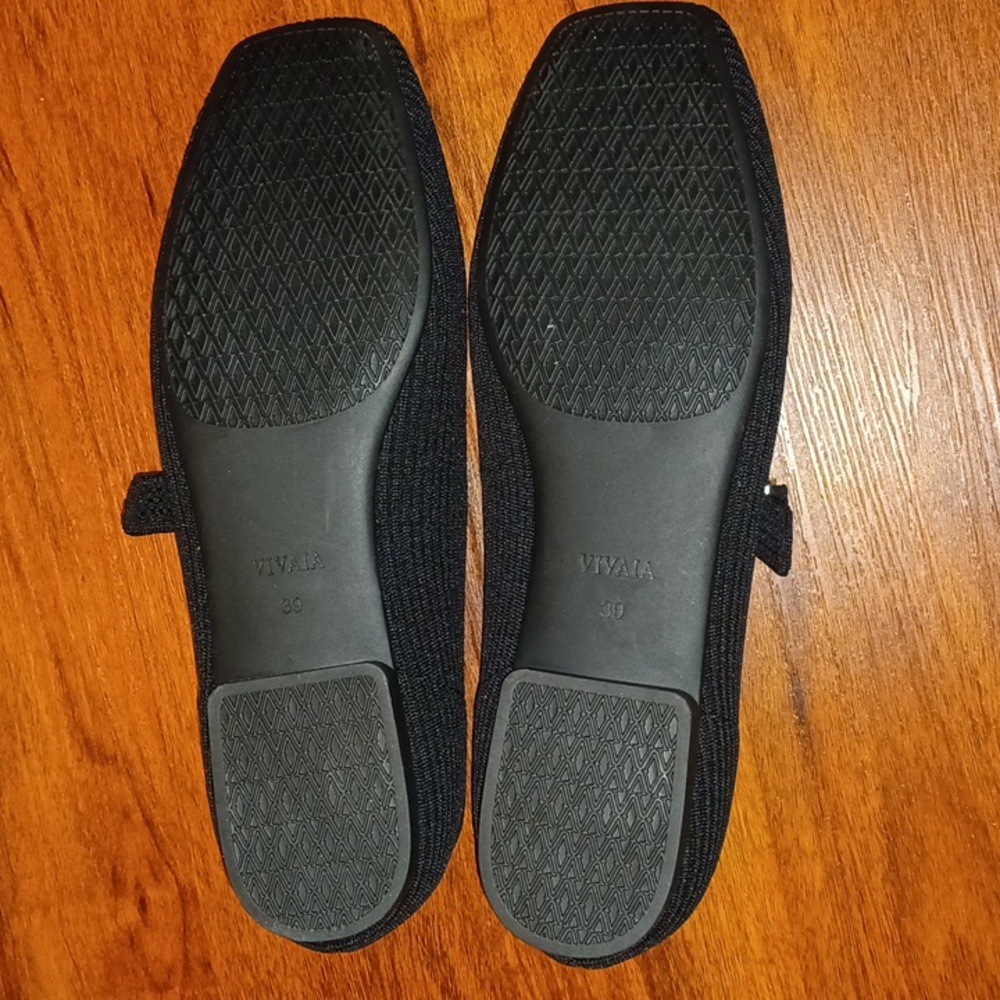VIVAIA Square-Toe Mary-Jane (Margot Mary-Jane) Black Fits Like An 8. - Picture 11 of 16
